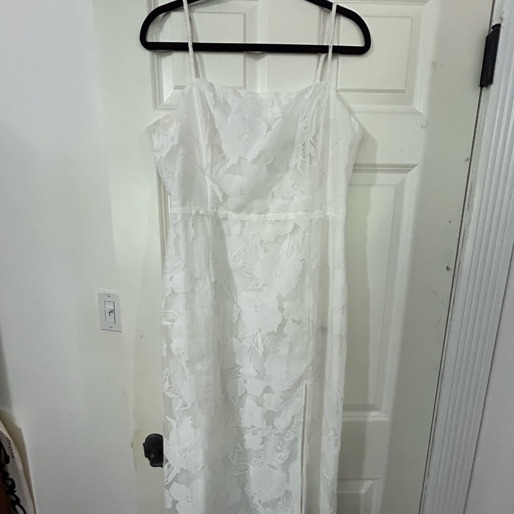 Lulus White Lace Dress
